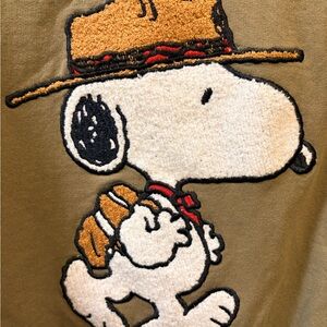 Snoopy Ranger Scout Embroidered Sweatshirt